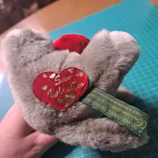 Peluche Topolino San Valentino Rosso