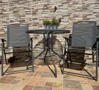 Mesa y 2 Sillas Jardín