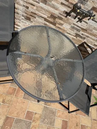 Mesa y 2 Sillas Jardín