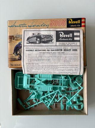 Lote 5 Maquetas Coches y Avión Revell Airfix