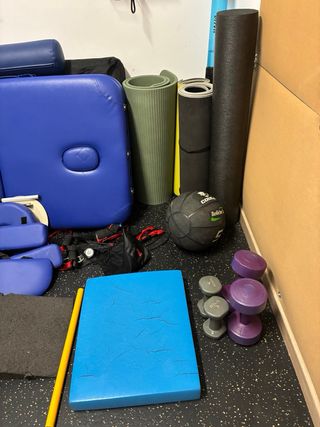 Material Gimnasio y Fisioterapia