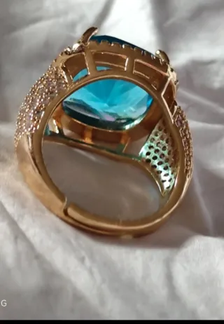 Anello placcato oro