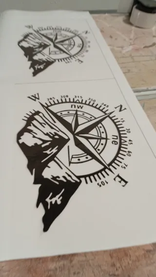 Adesivo Camper Moto Auto Adventure