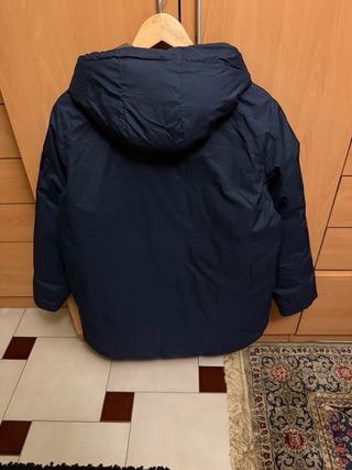 Plumas Ecoalf Reversible Mujer Azul/Verde