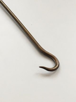 Lámpara minero colgante latón francesa