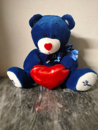 Peluche Orsetto Blu Baci