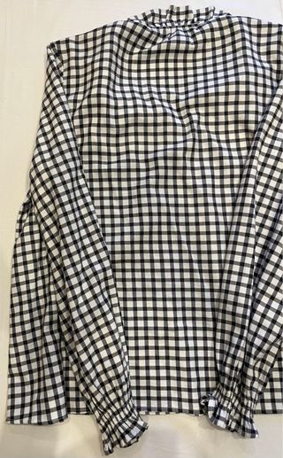 Blusa cuadros Comptoir des Cotonniers