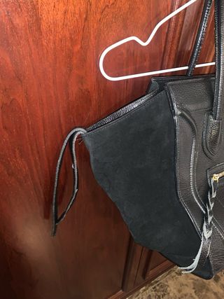 BOLSO PHANTOM CUERO Y ANTE