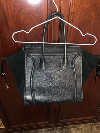 BOLSO PHANTOM CUERO Y ANTE