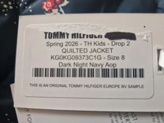 Chaqueta niña Tommy Hilfiger T.8