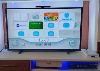 Consola Nintendo Wii Blanca Completa