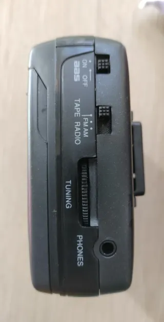 Radio Casete Walkman Casio AS-301R AM/FM