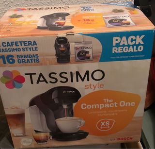 Cafetera Tassimo Style Bosch + 16 cápsulas