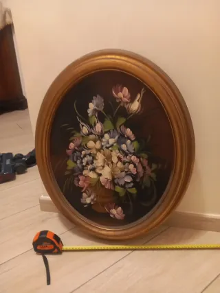 Quadro Vanni fiori olio su tela