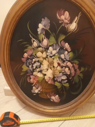 Quadro Vanni fiori olio su tela