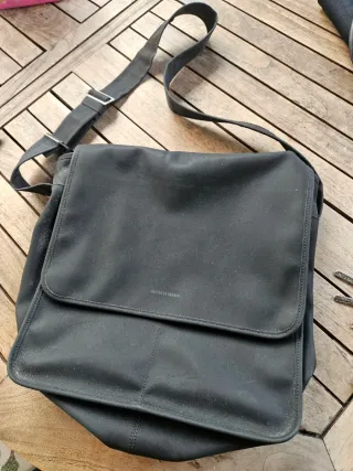 Borsa cartella MANNINI nera 35x35 cm
