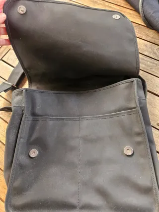 Borsa cartella MANNINI nera 35x35 cm