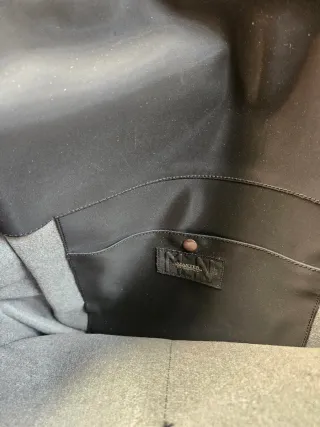 Borsa cartella MANNINI nera 35x35 cm