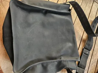 Borsa cartella MANNINI nera 35x35 cm