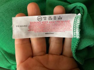 Blusa verde Primark manga larga