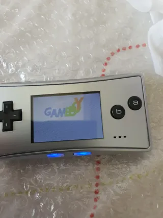 Nintendo Game Boy Micro Plata