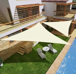 Toldo Vela Triangular 5X5X5 Impermeable