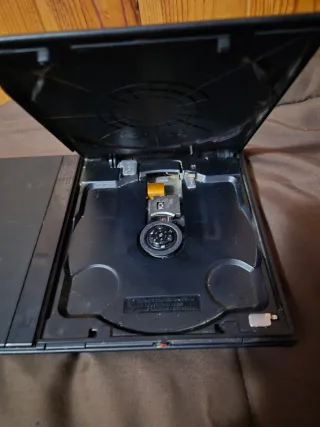 PlayStation 2 Slim Negra (Lectura de backups)