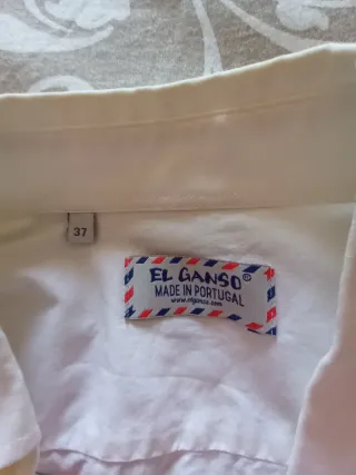 Camisa El Ganso Blanca Talla S