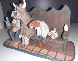 Escultura Granja  Edición LIMITADA. Coleccionistas