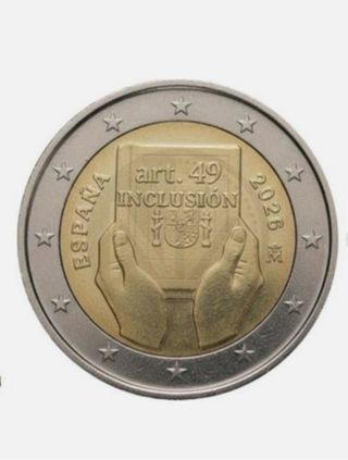 Lote 2 monedas 2026 Conm