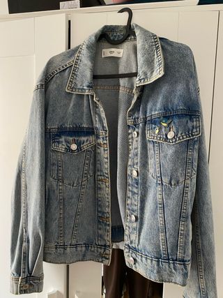 Chaqueta Vaquera Mango Azul