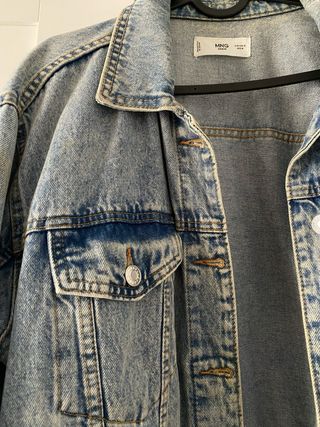 Chaqueta Vaquera Mango Azul