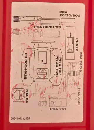 Nivel laser Hilti PR 2-HS