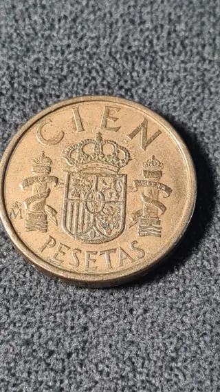 100 Pesetas 1986 Carlos I Rey de España