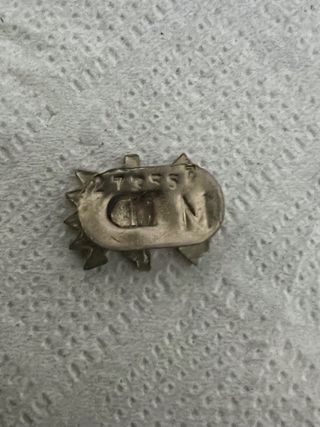 Pin Falangista numerado de solapa