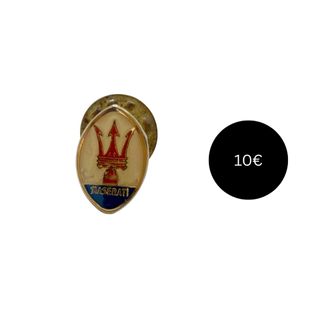 Insignia Vintage Maserati Esmaltada