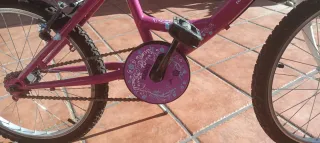 Bicicleta infantil rosa Topbike