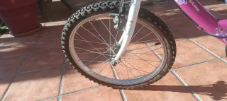 Bicicleta infantil rosa Topbike