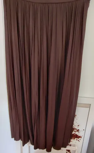 Falda Zara Plisada Talla S