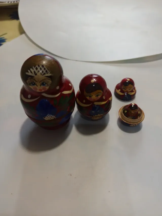 Matrioska Rusa Madera 5 Piezas