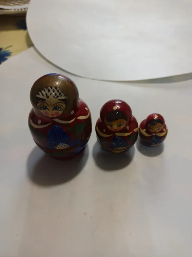 Matrioska Rusa Madera 5 Piezas