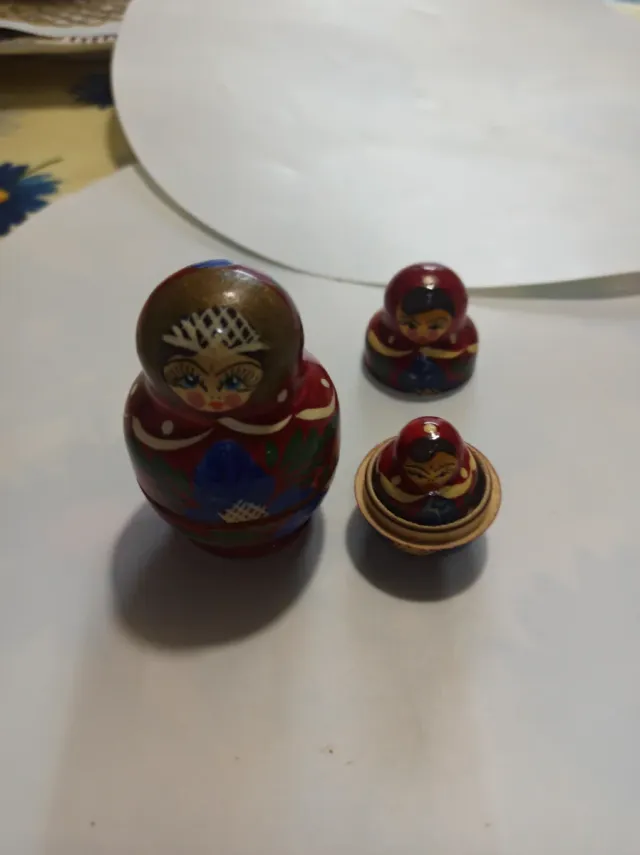 Matrioska Rusa Madera 5 Piezas