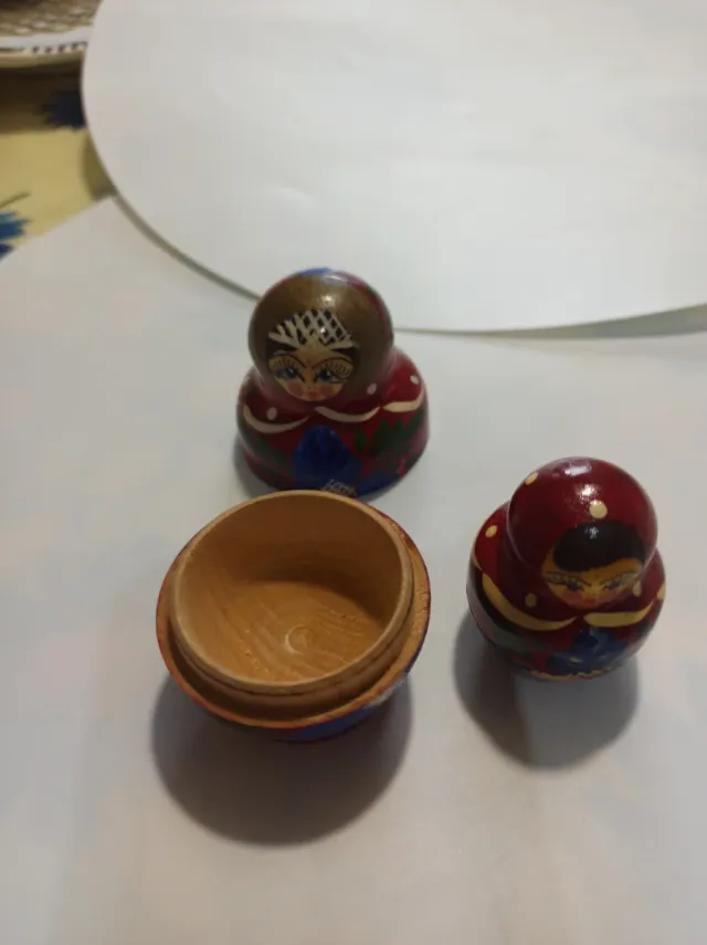 Matrioska Rusa Madera 5 Piezas