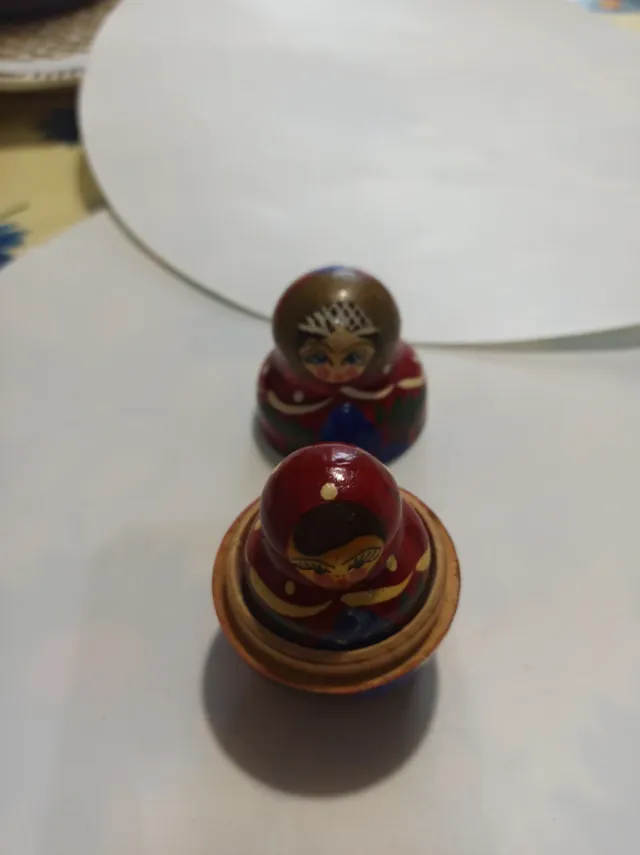 Matrioska Rusa Madera 5 Piezas