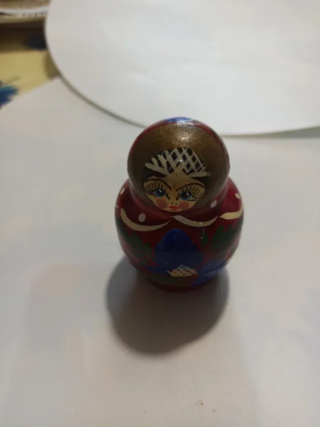 Matrioska Rusa Madera 5 Piezas