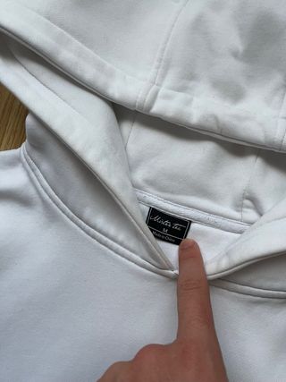 Sudadera Mister Tee LA Blanca