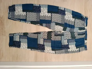 Pantalones Patchwork Estampados