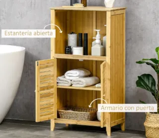 Mueble de bambú