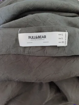 Falda Pull&Bear verde L