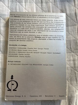 Libro Genetica y Evolucion. C.Petit, G.Prevost